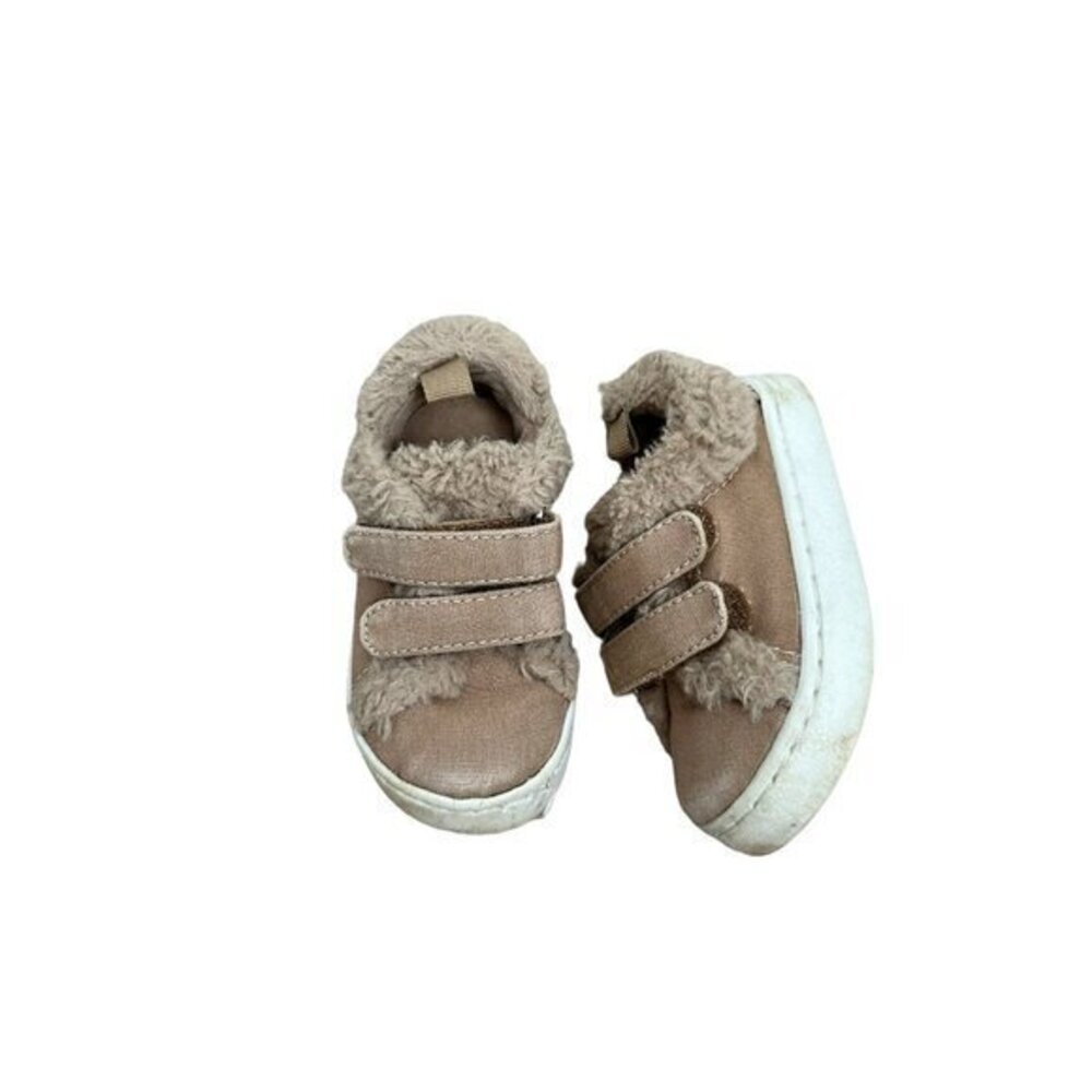 Gap Fur Lined Strappy Sneakers